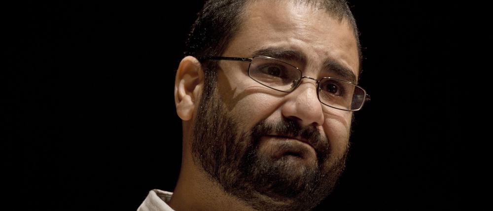 Der inhaftierte Demokratieaktivist Abdel Fattah.