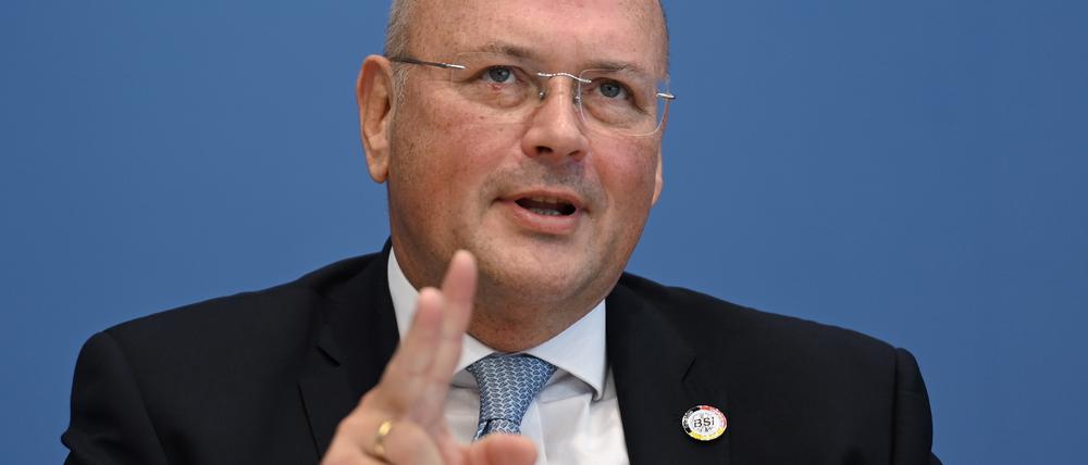 Arne Schönbohm, früherer Präsident des Bundesamtes für Sicherheit in der Informationstechnik (BSI).