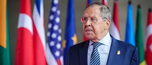 Sergej Lawrow, Außenminister von Russland.