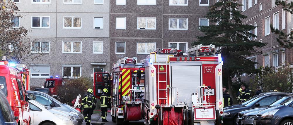 Im Potsdamer Stadtteil Schlaatz hat es erneut gebrannt.