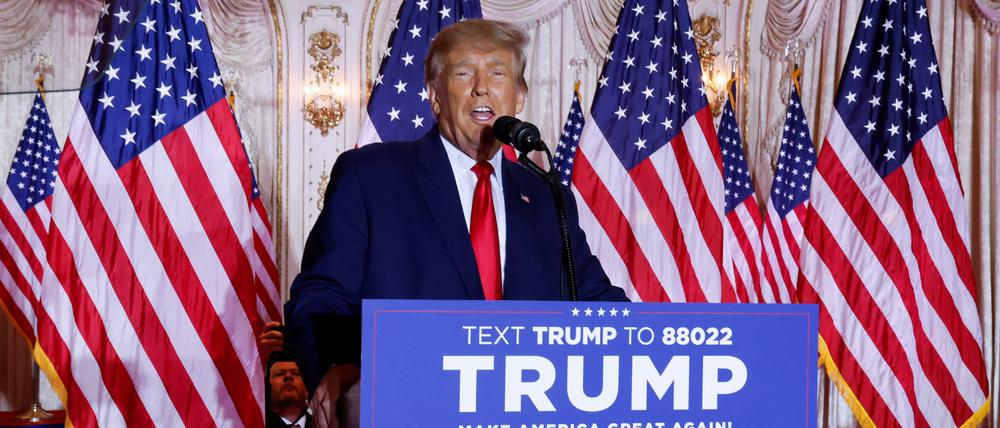 Make me great again! Donald Trump erklärt seine Kandidatur.