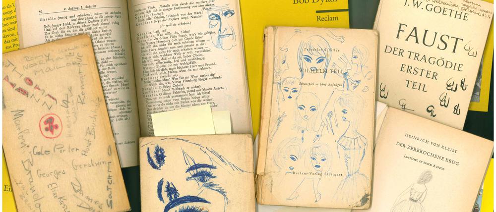 Lesefrüchte. Knallgelb sind die Reclam-Hefte erst seit 1970.