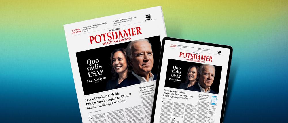Mit der neuen PNN lesen Sie zwei Zeitungen in einer: Mehr aus der Welt. Mehr aus Potsdam.