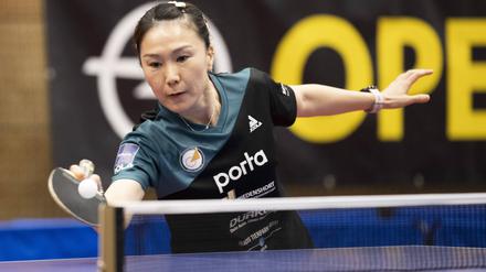 Shan Xiaona tritt mit dem TTC Eastside gegen Cagliari an. 