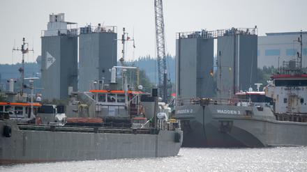 Der Industriehafen von Lubmin: Hier soll die „Neptune“ festmachen (Archivbild).