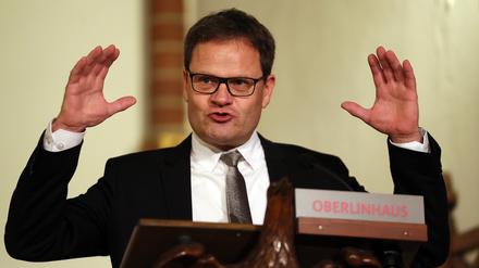 Klimaforscher Markus Rex hielt in Potsdam die Oberlin-Rede.