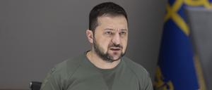 Wolodymyr Selenskyj, Präsident der Ukraine.