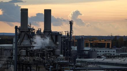 Das BASF-Werk in Schwarzheide