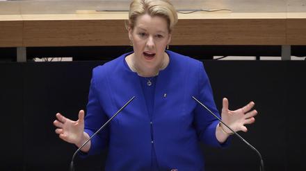 Franziska Giffey (SPD) ist Regierende Bürgermeisterin von Berlin.