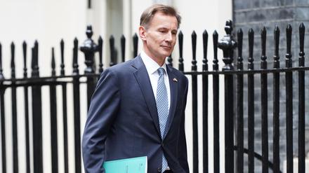 Jeremy Hunt ist Finanzminister von Großbritannien.