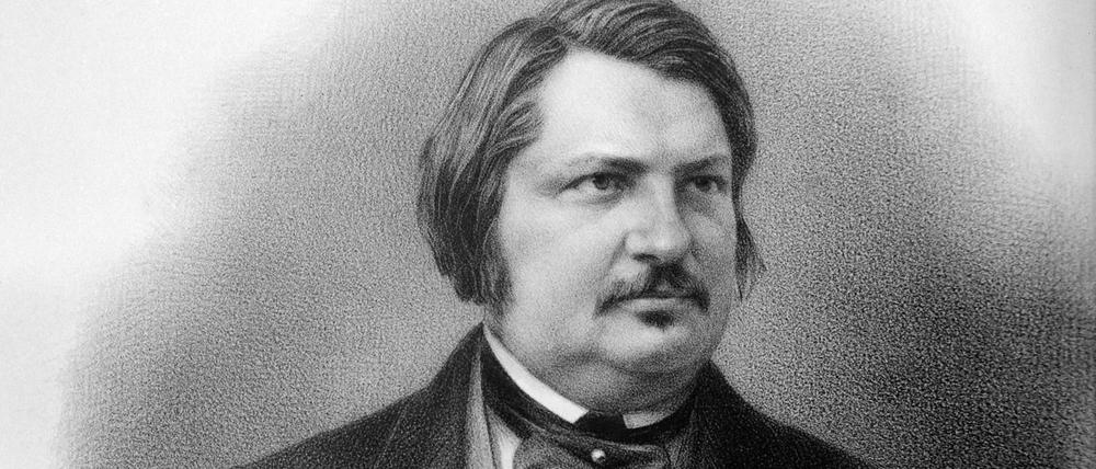 Honoré de Balzac. 