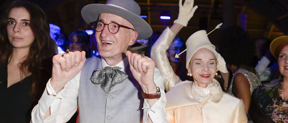  Günther Krabbenhöft und Britt Kanja feierten mit beim KaDeWe-Fest.