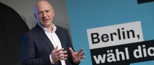 Kai Wegner will für die CDU ins Rote Rathaus einziehen.