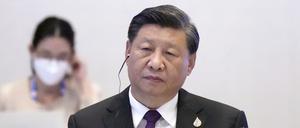   Xi Jinping, Präsident von China, während einer Sitzung des Apec-Gipfels.