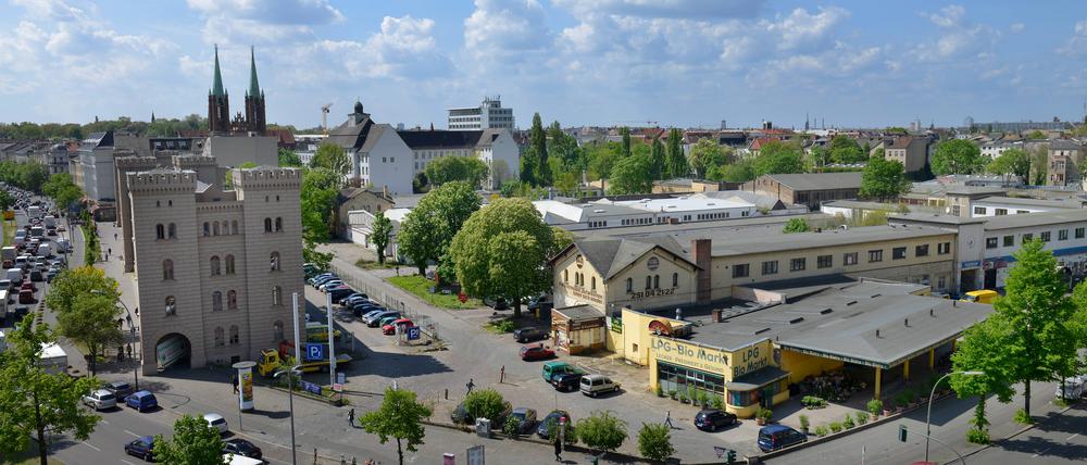 Das Dragonerareal in Kreuzberg: Der Senat will hier weniger Genossenschaftswohnungen bauen lassen als ursprünglich geplant.