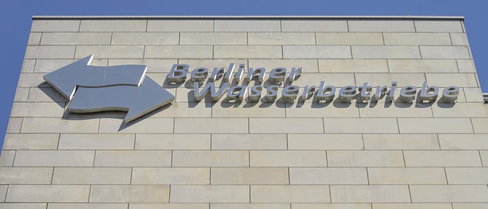 Immer für eine Baustelle gut: Berliner Wasserbetriebe.