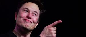 Elon Musk auf einen Archivbild von 2019. 