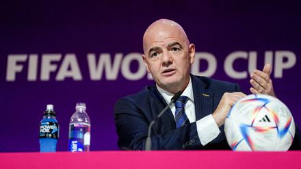 Der FIFA-Präsident Gianni Infantino.