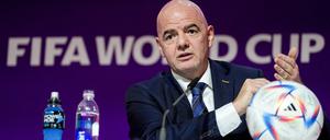 Der FIFA-Präsident Gianni Infantino.