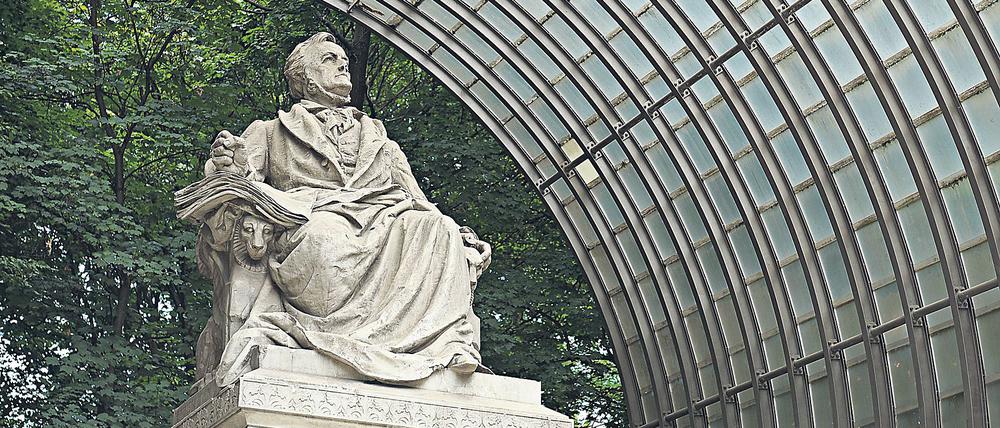 Das Richard Wagner-Denkmal im Berliner Tiergarten