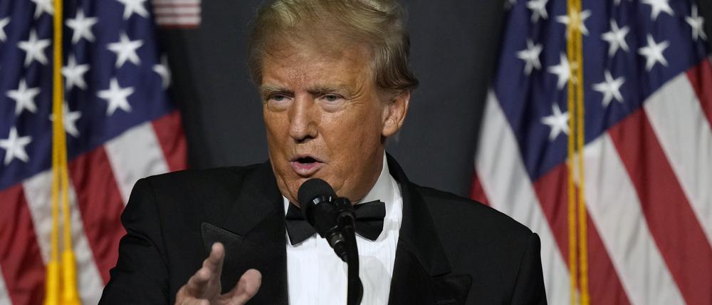 Der ehemalige US-Präsident Donald Trump.