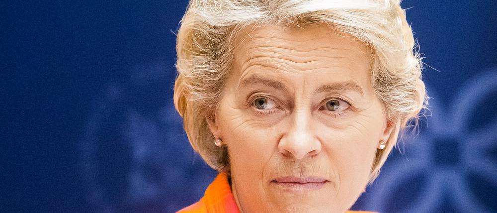 Ursula von der Leyen, Präsidentin der Europäischen Kommission.
