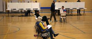 Wahlbeobachter bei einem Einsatz in den USA (2022)