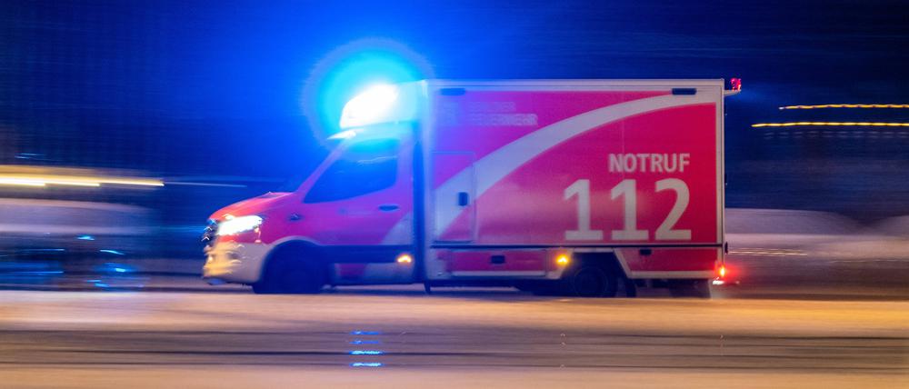 Ein Rettungswagen der Berliner Feuerwehr.