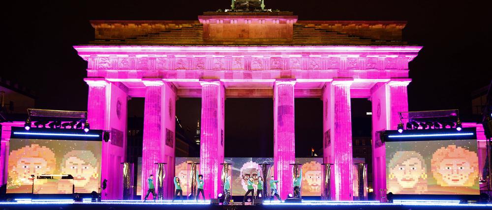 Silvestershow Celebrate at the Gate – Willkommen 2022 am Brandenburger Tor.