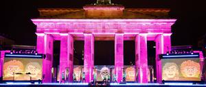 Silvestershow Celebrate at the Gate – Willkommen 2022 am Brandenburger Tor. 