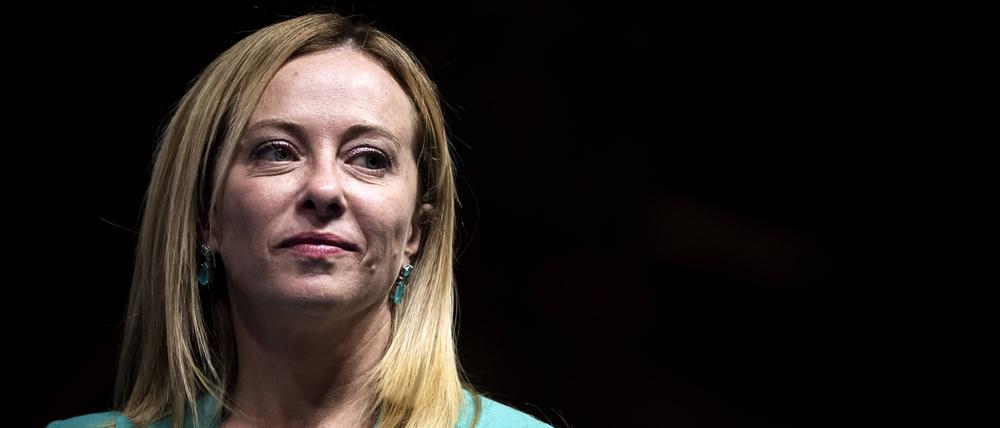 Italiens Regierungschefin Giorgia Meloni.