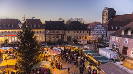 Der Gänsemarkt in Angermünde