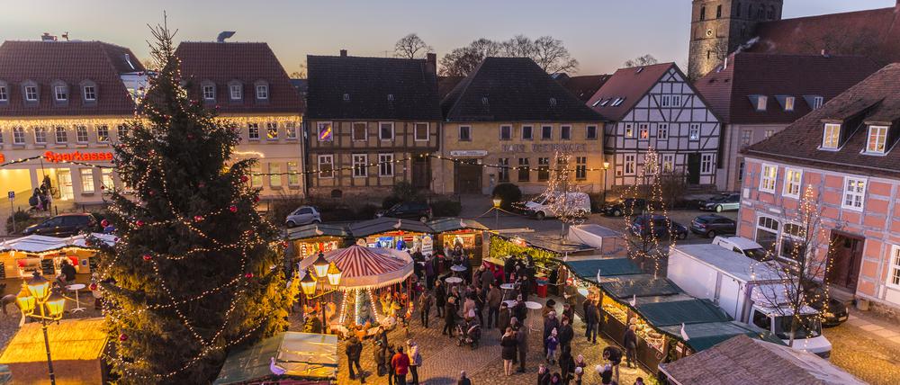 Der Gänsemarkt in Angermünde