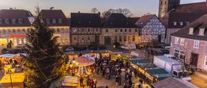 Der Gänsemarkt in Angermünde