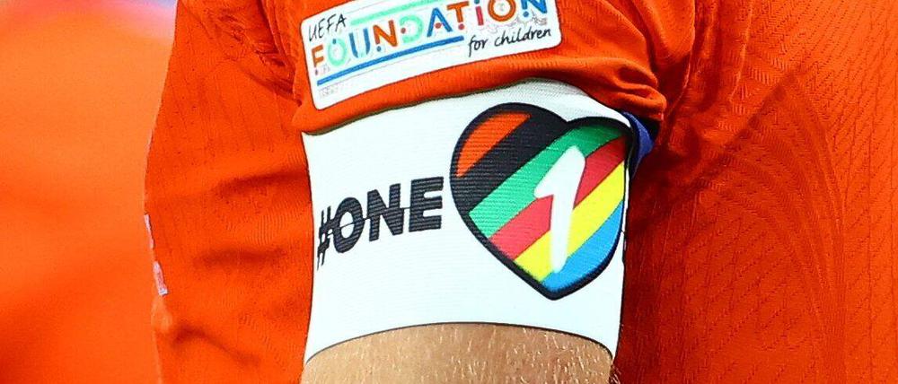 Die „One Love“-Armbinde.