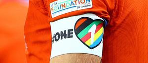 Die „One Love“-Armbinde.