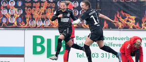 Noa Selimhodzic (li.) brachte Turbine zwischenzeitlich in Führung.