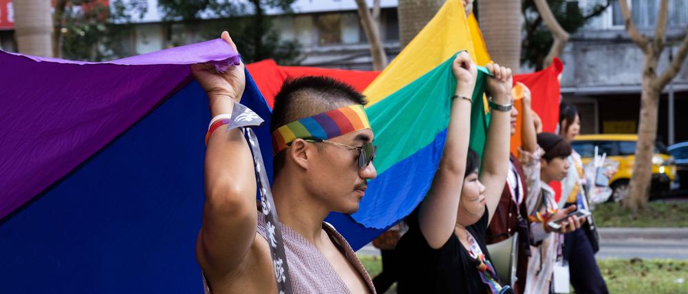 Pride Parade in Taipeh (Archivbild).