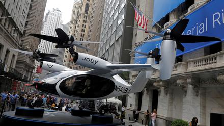 Ein Flugtaxi in New York.