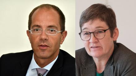 Christian Gräff und Ulrike Gote 