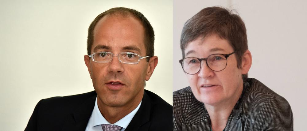 Christian Gräff und Ulrike Gote 