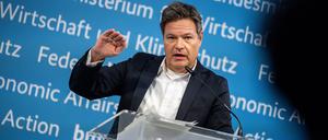 Robert Habeck (Bündnis 90/Die Grünen), Bundesminister für Wirtschaft und Klimaschutz.