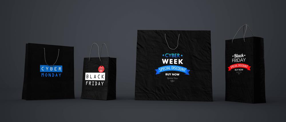 Viele Einkäufe finden am Black Friday im Internet statt.