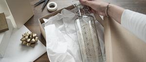Nachhaltige Trinkflaschen ohne Plastik.