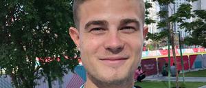 Der deutsche Sportstudent Bengt Kunkel in Katar