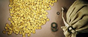Tief im Boden eingelassen wird im Kelten- und Römermuseum in Manching bei Ingolstadt der keltische Goldschatz ausgestellt. Nun wurde der Goldschatz von Einbrechern gestohlen.