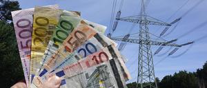 Hochspannungsleitung in Brandenburg