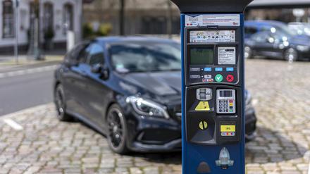 Ein Parkautomat (Symbolbild). 
