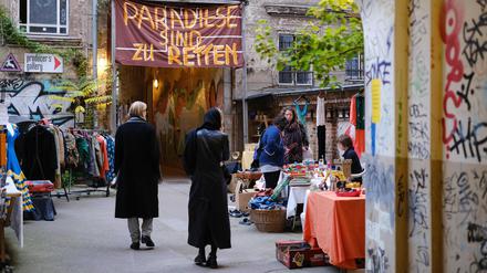 Der Hirschhof in der Kastanienallee 12 im Berliner Stadtteil Prenzlauer Berg.