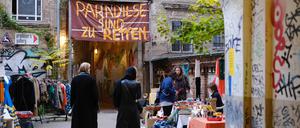 Der Hirschhof in der Kastanienallee 12 im Berliner Stadtteil Prenzlauer Berg.